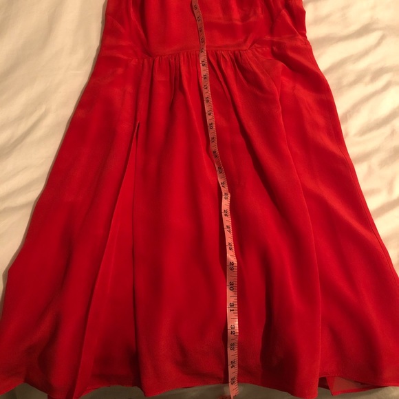 Rebecca Taylor red dress in size 6 - Picture 6 of 7